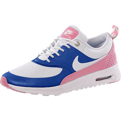 nike air max thea sneaker damen blau weiß pink|nike air max thea outfits.